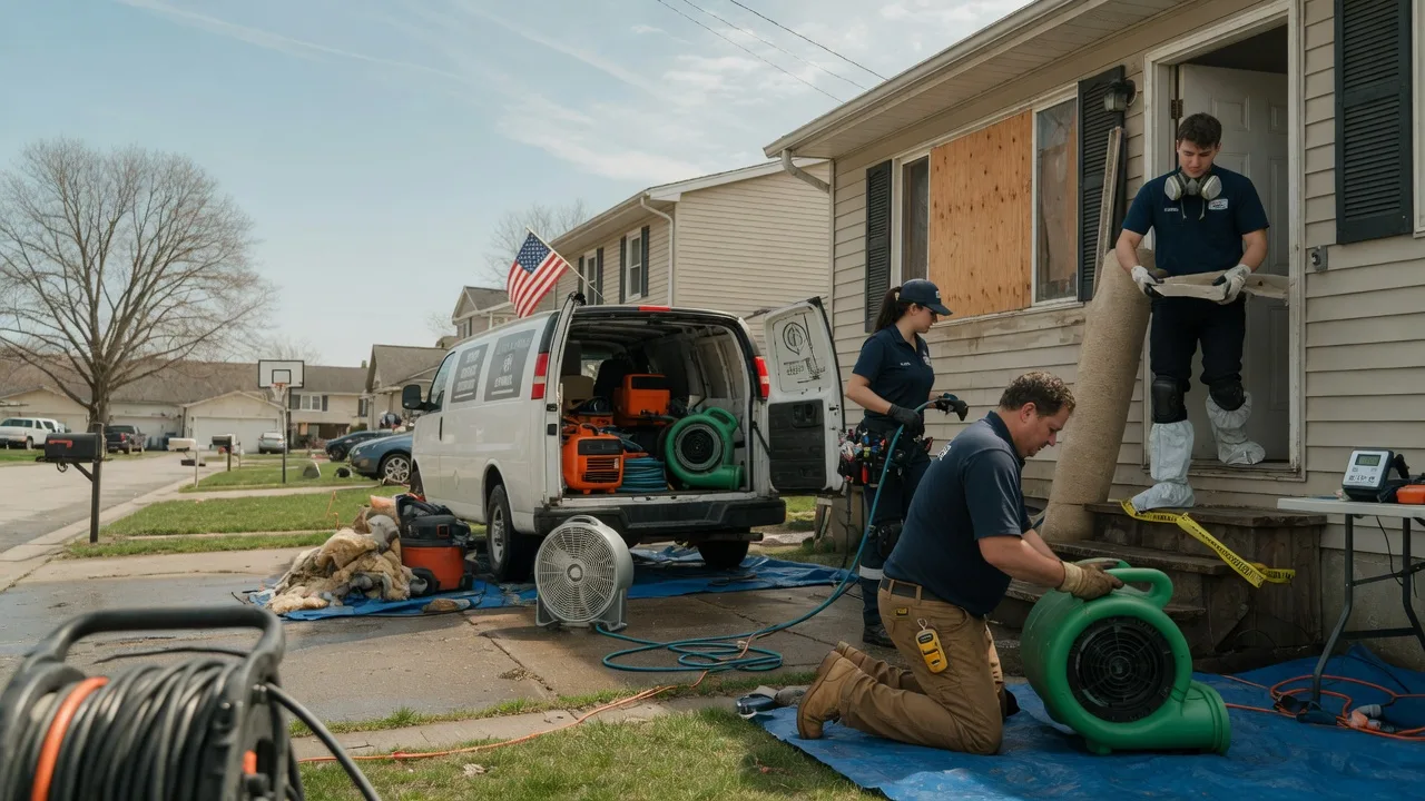 Water Damage Restoration in Saint Marys, WV near me